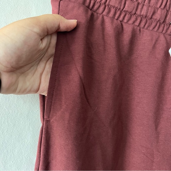 Gymshark cherry Brown Social Club Joggers Size Small - Picture 7 of 7